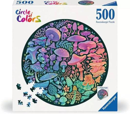 Mushrooms 500pc Round