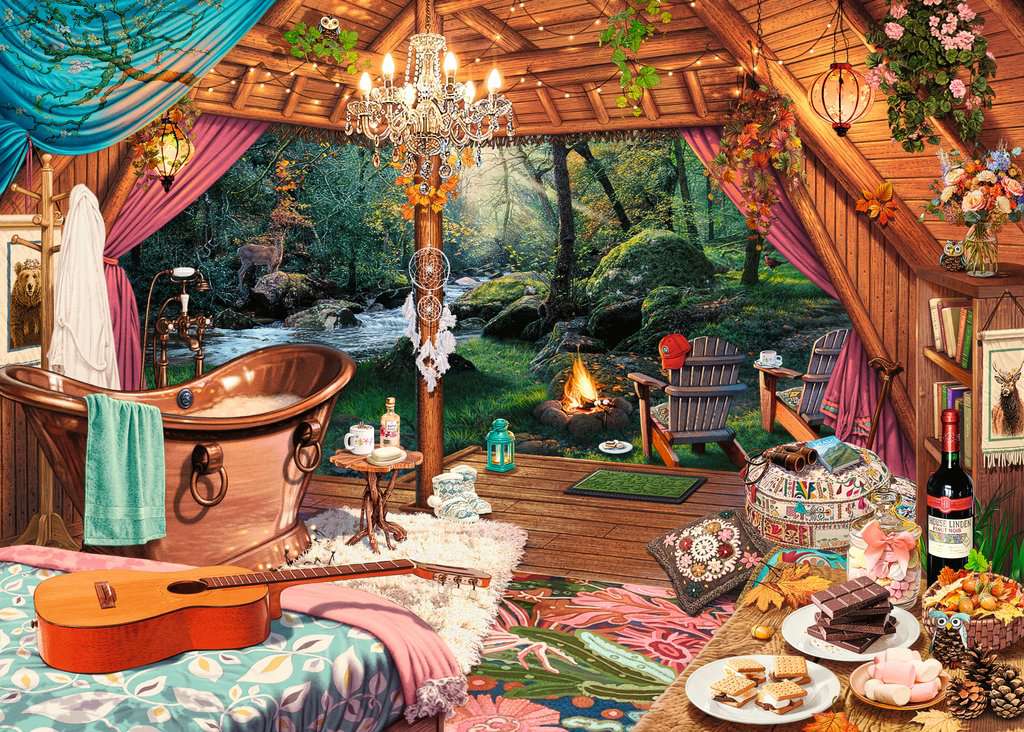 Cozy Glamping 500pc Large pc