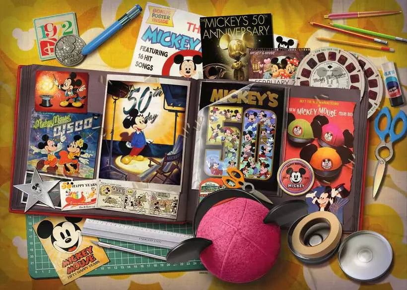1970 Mickey Moment 1000pc
