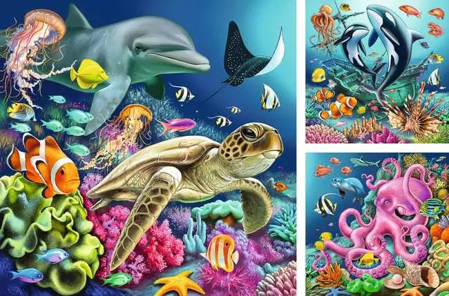Underwater Splendor 3X49pc