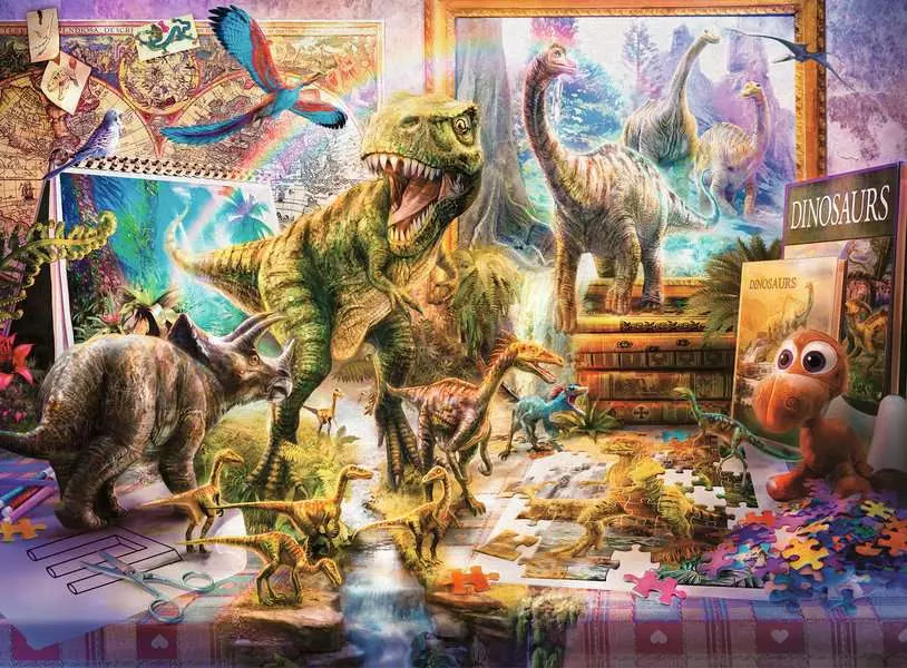 Dinosaur Escape 100pc