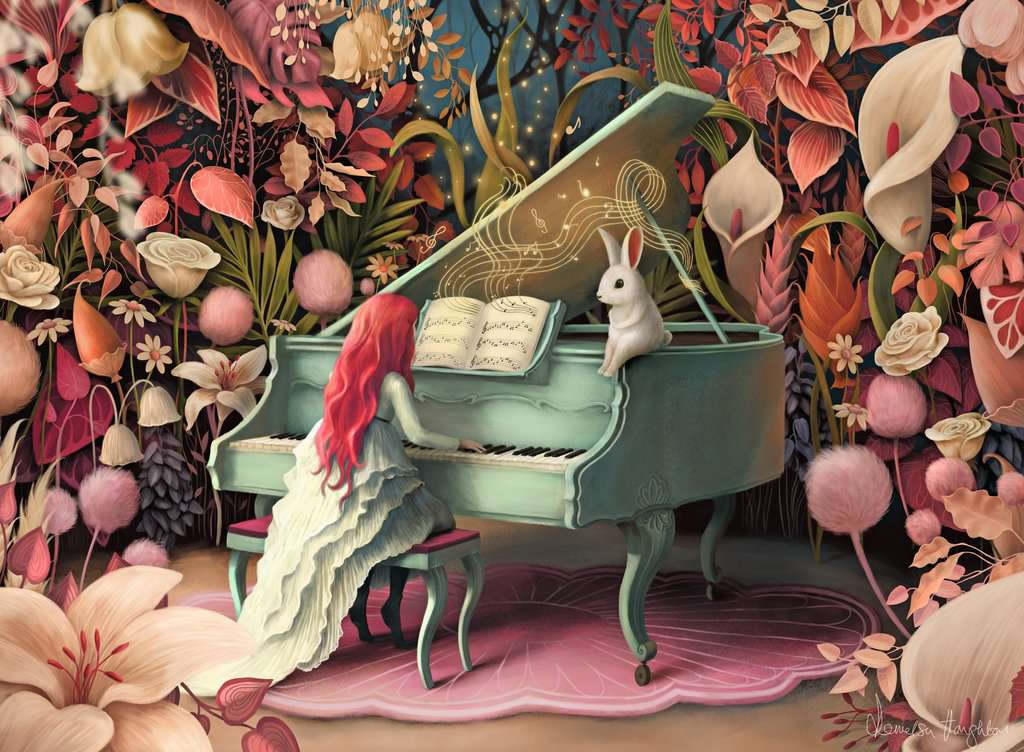 Rabbit Recital 500pc