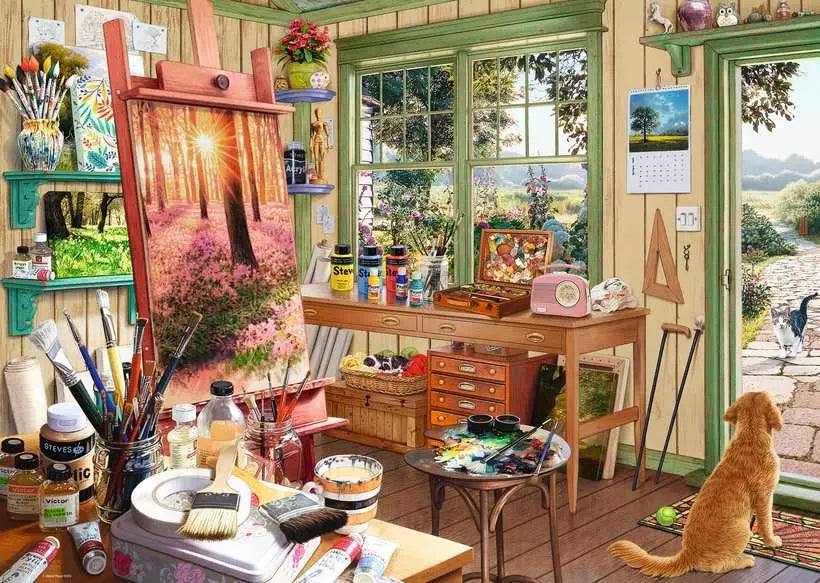 Artist's Shed 1000pc