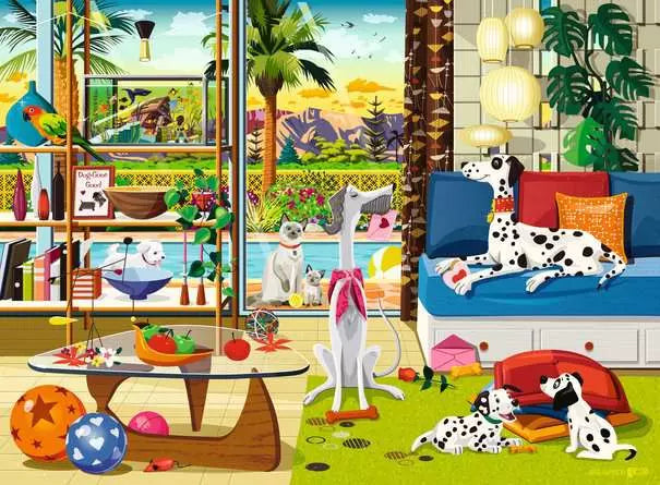 Pets of Palm Springs 500pc