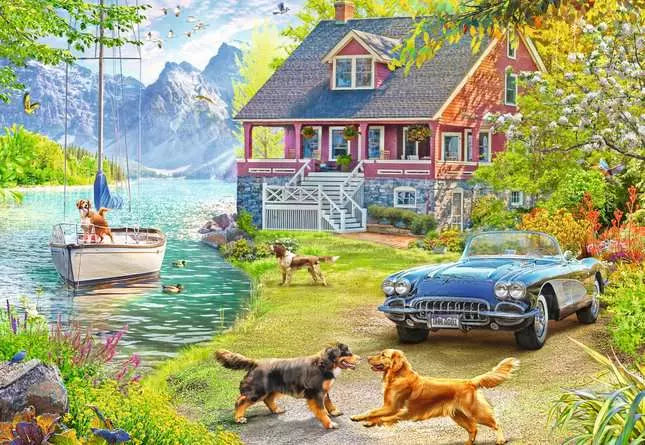 Summer Lake House 200pc XL
