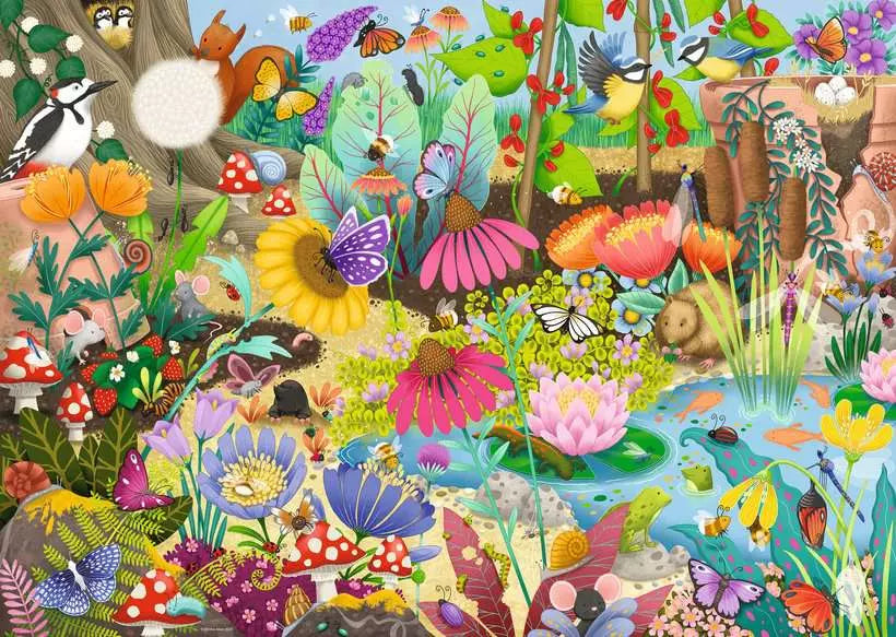 Little Garden World 1000pc puzzle
