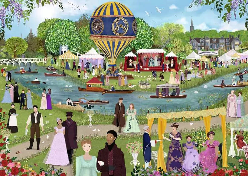 Bridgerton Seeing and Being Seen 1000pc