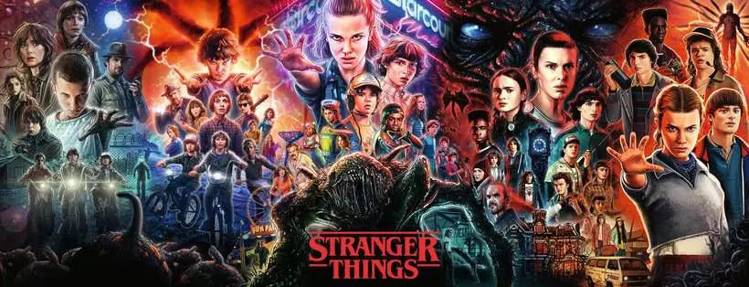 Stranger Things 1000pc Panorama jigsaw puzzle