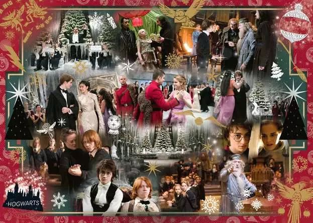 Harry Potter Holidays at Hogwarts 1000pc
