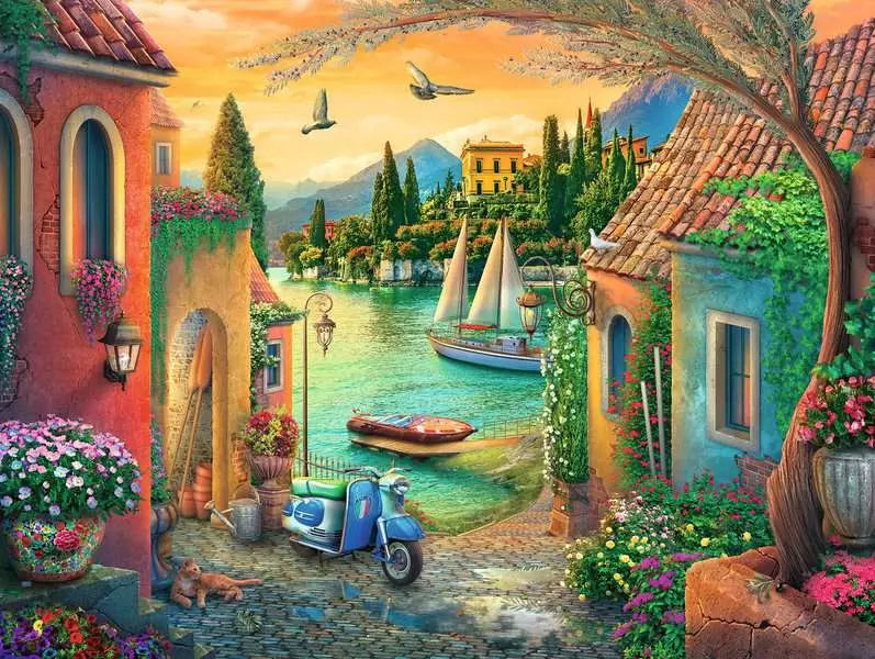 European Villa Views 750pc