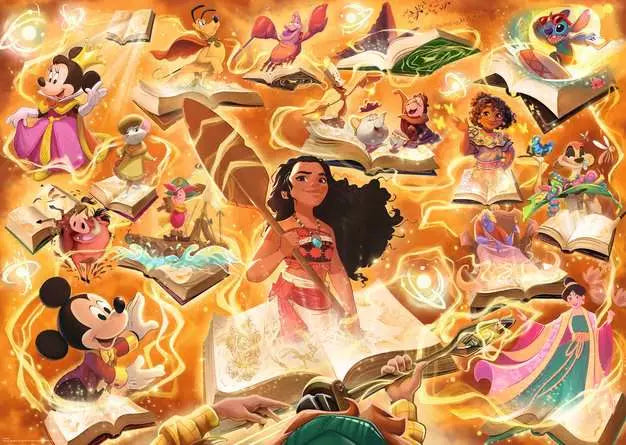 Lorcana Glimmer of the Realm Amber 1000pc