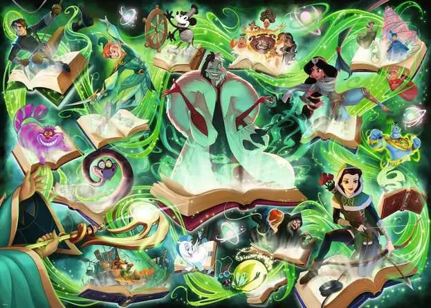 Lorcana Glimmers of the Realm Emerald 1000pc
