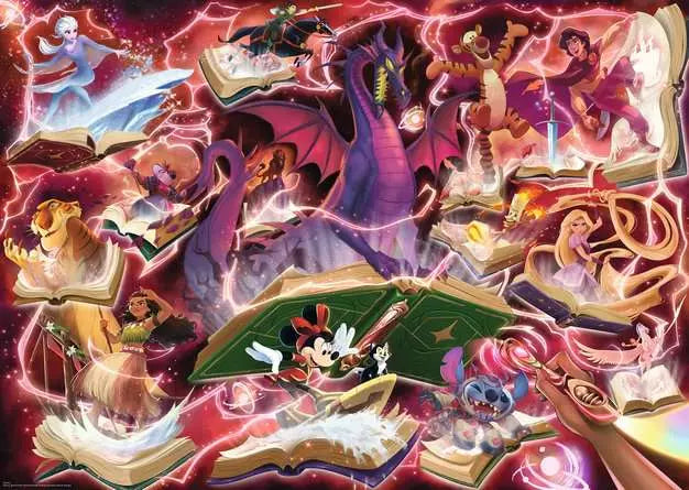 Lorcana Glimmers of the Realm Ruby 1000pc