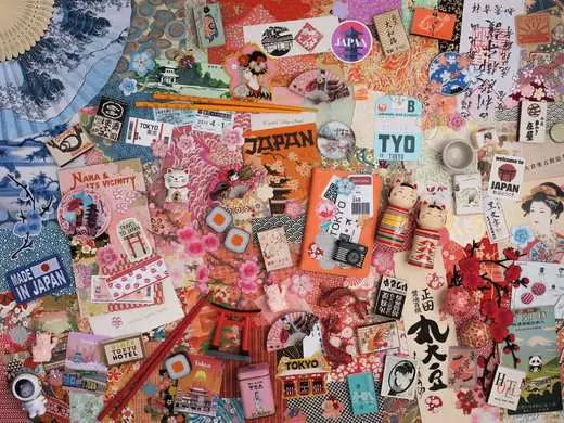 Trip tp Tokyo 1500pc jigsaw puzzle