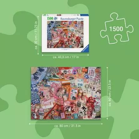 Trip tp Tokyo 1500pc jigsaw puzzle
