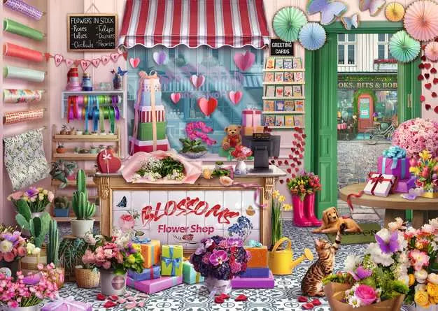 Blossoms Flower Shop 1000pc