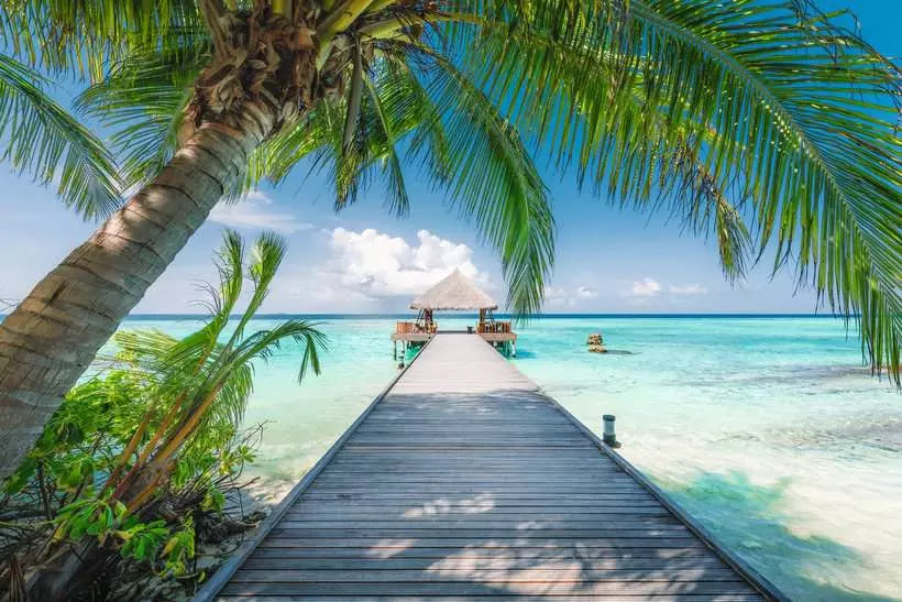 Dream Beach in the Maldives 4000pc