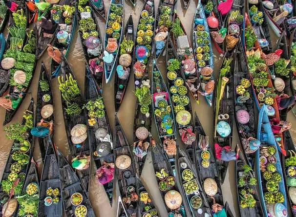Floating Market, Indonesia 500pc