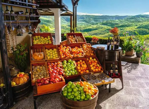 Fruit Market, Croatia 500pc