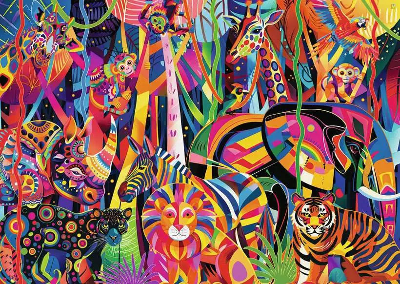 Jeweled Jungle 500pc
