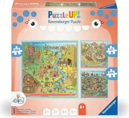Puzzle Up! History 100, 121, 144pc