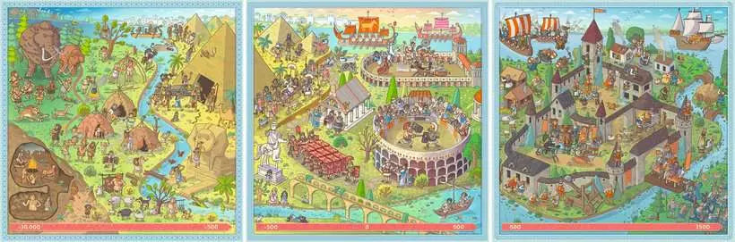 Puzzle Up! History 100, 121, 144pc