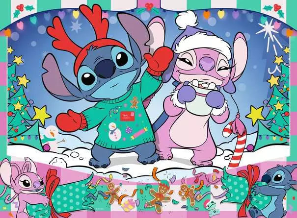 Disney Stitch - Merry Christmas 100pc