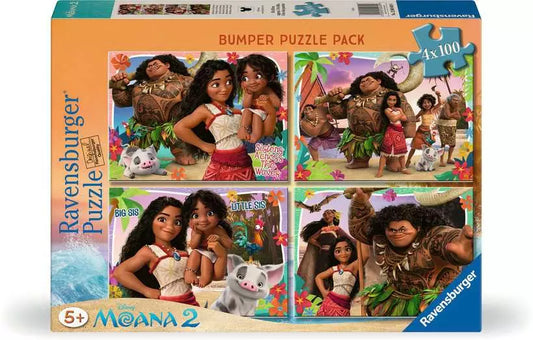 Moana 2 Adventures in Oceania 4X100pc