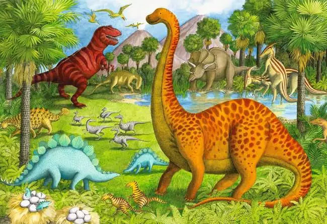 Dinosaur Friends 24pc floor puzzle