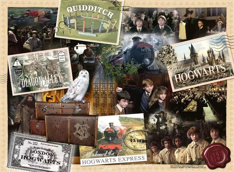 Harry Potter Back to Hogwarts 300pc