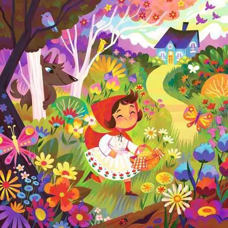 Tales Around the World - Little Rd Riding Hood 64pc