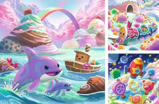 Candy Coastline 3X49pc