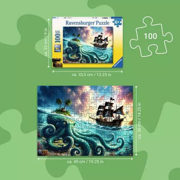 Octopus Treasure 100pc