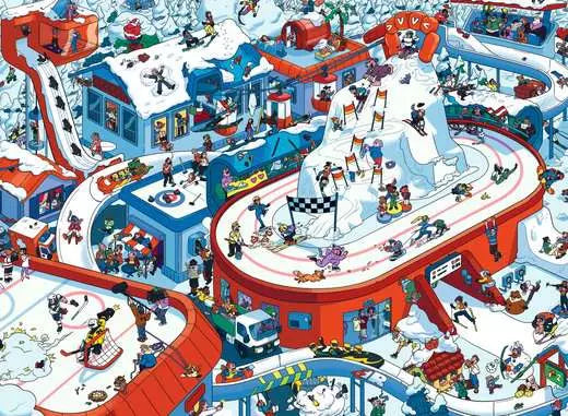 Winter Wonderland 200XXLpc jigsaw puzzle