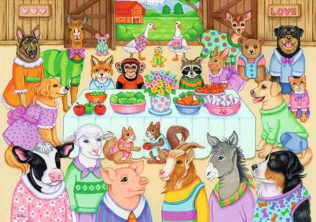 Barn Party 35pc