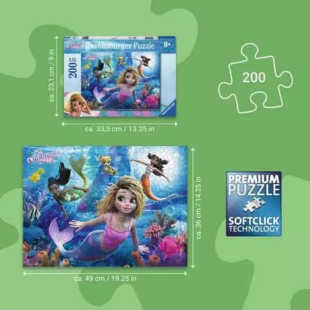 Mermaid Magic 200XXL pc jigsaw puzzle