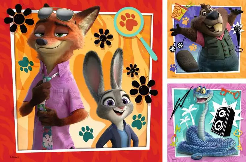 Zootopia 2 A New Mission 3X49pc
