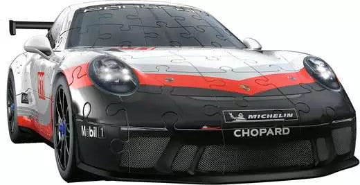 3D Iconics Porsche 911 GT3 Cup 154pc puzzle