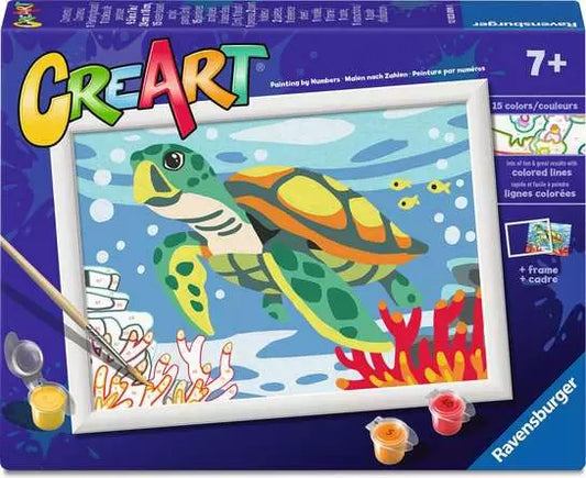CreArt Sea Turtle 9.5X7"