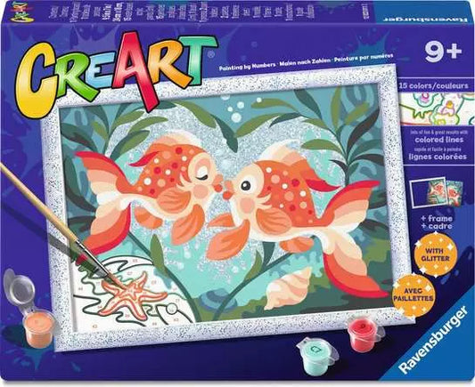 CreArt Fish in Love 9.5X7"