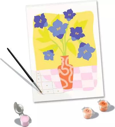 CreArt Bluebells 7X9.5" Paint by Number