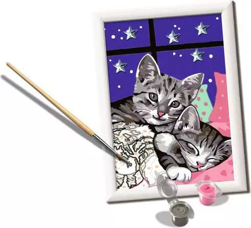 CreArt Sleepy Kitties 5X7"
