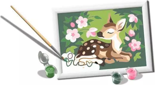 CreArt Floral Fawn 7X5"