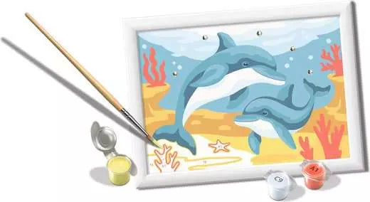 CreArt Springing Dolphin 7X5"