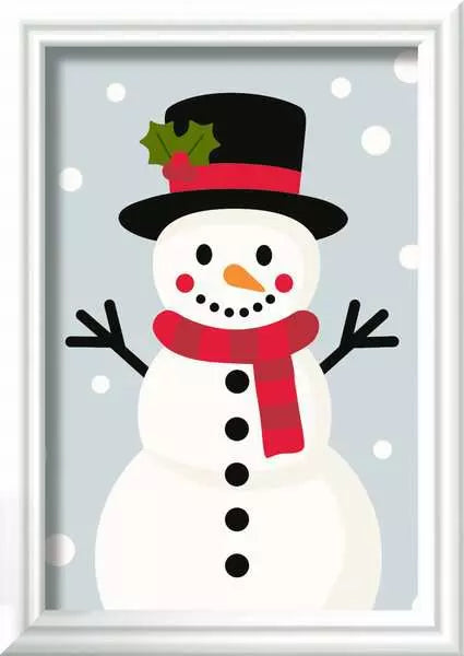 CreArt Snowman 3X5"