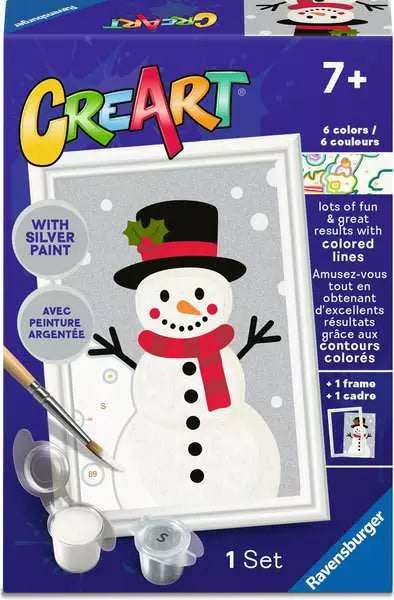 CreArt Snowman 3X5"