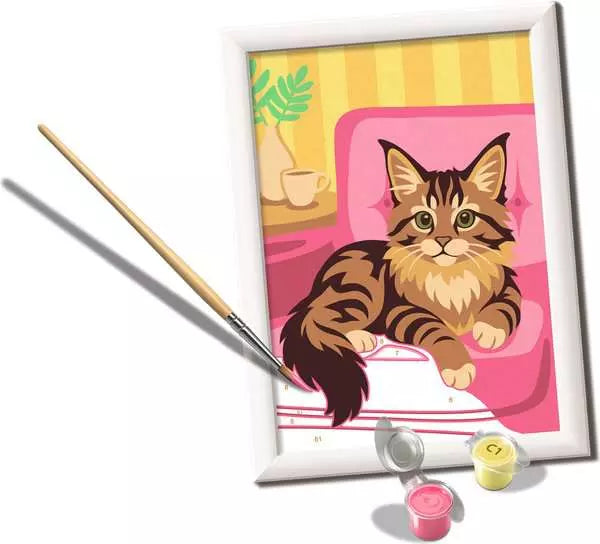 CreArt Maine Coon Kitten 5X7"