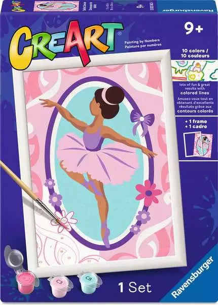 CreArt Ballet Dancer 7X9.5"