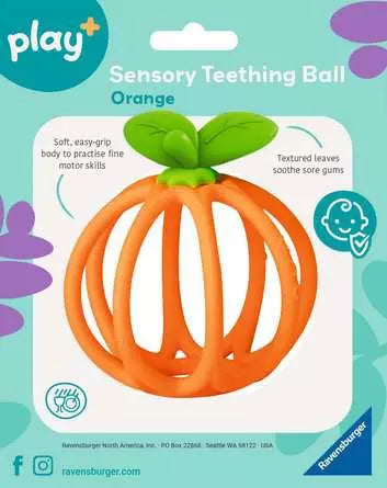 Sensory Teething Ball Orange