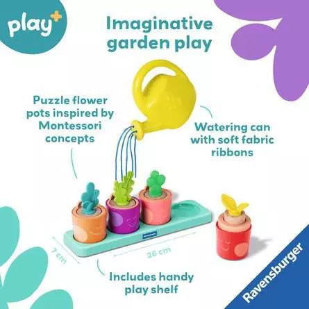 Puzzle and Play Set My Little Plants